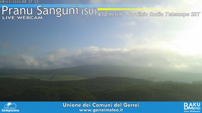 immagine della webcam nei dintorni di Sant'Andrea Frius: webcam Silius