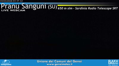 immagine della webcam nei dintorni di Villanova Tulo: webcam Silius