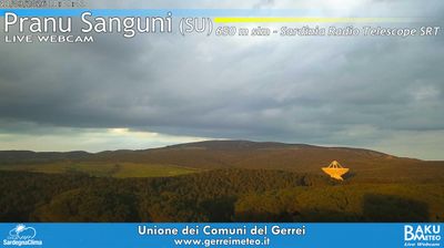 immagine della webcam nei dintorni di Serri: webcam Silius