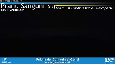 immagine della webcam nei dintorni di Armungia: webcam Silius