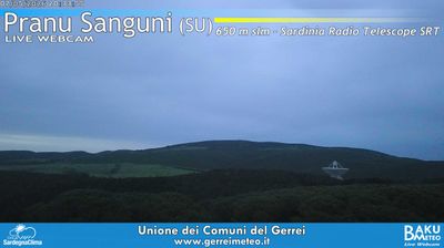 immagine della webcam nei dintorni di Serri: webcam Silius