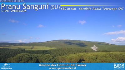 immagine della webcam nei dintorni di Villaputzu: webcam Silius