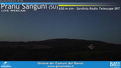 immagine della webcam nei dintorni di Villanova Tulo: webcam Silius