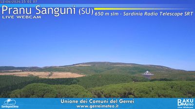 immagine della webcam nei dintorni di San Gregorio: webcam Silius