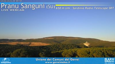 immagine della webcam nei dintorni di Armungia: webcam Silius