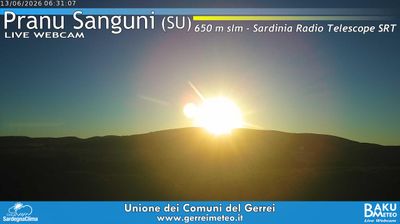 immagine della webcam nei dintorni di Armungia: webcam Silius