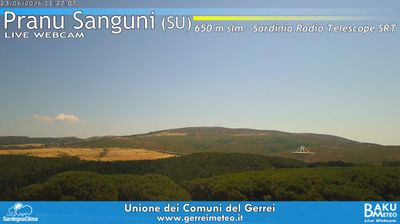 immagine della webcam nei dintorni di Serri: webcam Silius