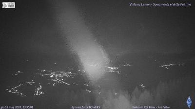 immagine della webcam nei dintorni di Feltre: webcam Lamon