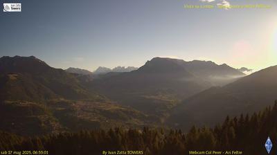 immagine della webcam nei dintorni di Primiero San Martino di Castrozza: webcam Lamon