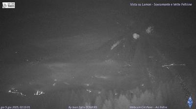 immagine della webcam nei dintorni di Fiera di Primiero: webcam Lamon