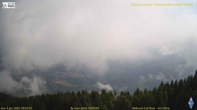 immagine della webcam nei dintorni di Tonadico: webcam Lamon