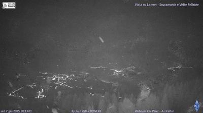 immagine della webcam nei dintorni di Pedavena: webcam Lamon