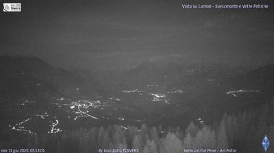 immagine della webcam nei dintorni di Fiera di Primiero: webcam Lamon