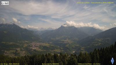 immagine della webcam nei dintorni di Transacqua: webcam Lamon
