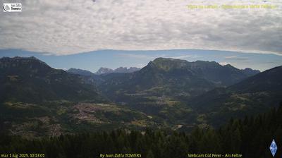 immagine della webcam nei dintorni di Segusino: webcam Lamon
