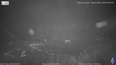 immagine della webcam nei dintorni di Tonadico: webcam Lamon