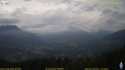 immagine della webcam nei dintorni di Cismon del Grappa: webcam Lamon