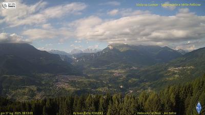 immagine della webcam nei dintorni di Samone: webcam Lamon
