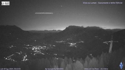 immagine della webcam nei dintorni di Foza: webcam Lamon