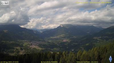 immagine della webcam nei dintorni di Arsiè: webcam Lamon