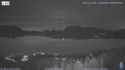 immagine della webcam nei dintorni di Seren del Grappa: webcam Lamon