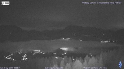 immagine della webcam nei dintorni di Seren del Grappa: webcam Lamon