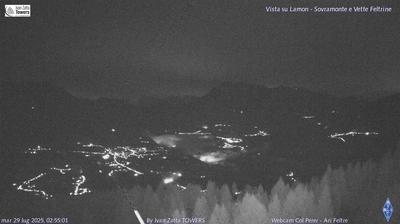 immagine della webcam nei dintorni di Primolano: webcam Lamon