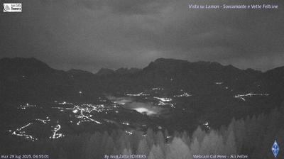 immagine della webcam nei dintorni di Tonadico: webcam Lamon