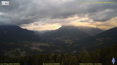 immagine della webcam nei dintorni di Fiera di Primiero: webcam Lamon