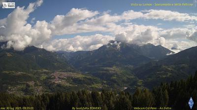 immagine della webcam nei dintorni di Fiera di Primiero: webcam Lamon