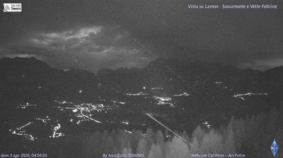 immagine della webcam nei dintorni di Transacqua: webcam Lamon