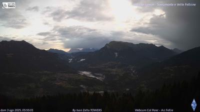 immagine della webcam nei dintorni di Castello Tesino: webcam Lamon