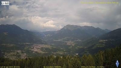 immagine della webcam nei dintorni di Imer: webcam Lamon