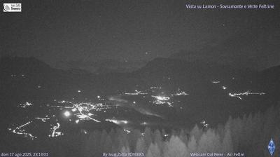 immagine della webcam nei dintorni di Seren del Grappa: webcam Lamon