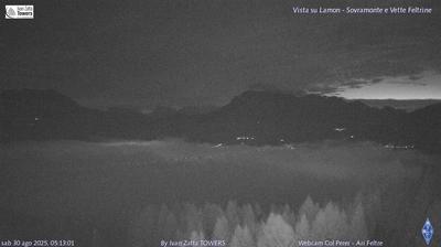 immagine della webcam nei dintorni di Fiera di Primiero: webcam Lamon