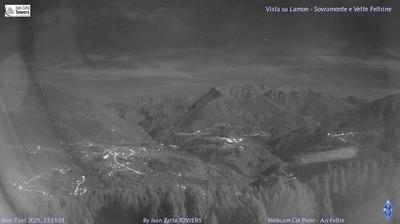 immagine della webcam nei dintorni di Pedavena: webcam Lamon
