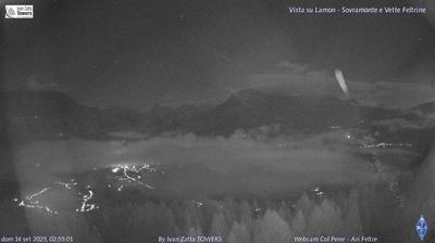 immagine della webcam nei dintorni di Cismon del Grappa: webcam Lamon
