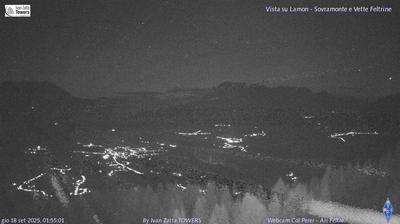 immagine della webcam nei dintorni di Castello Tesino: webcam Lamon
