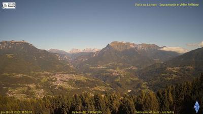 immagine della webcam nei dintorni di Segusino: webcam Lamon