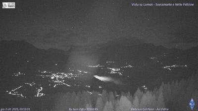 immagine della webcam nei dintorni di Imer: webcam Lamon