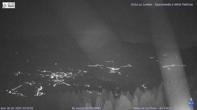 immagine della webcam nei dintorni di Castello Tesino: webcam Lamon