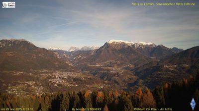 immagine della webcam nei dintorni di Cismon del Grappa: webcam Lamon