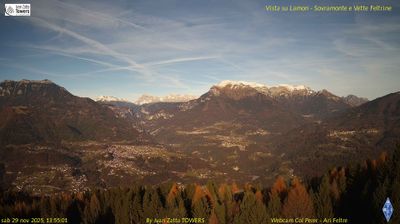 immagine della webcam nei dintorni di Cismon del Grappa: webcam Lamon