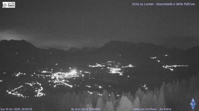 immagine della webcam nei dintorni di Arsiè: webcam Lamon