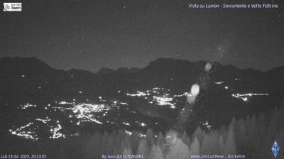 immagine della webcam nei dintorni di Borgo Valsugana: webcam Lamon