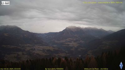 immagine della webcam nei dintorni di Passo Brocon: webcam Lamon