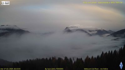 immagine della webcam nei dintorni di Monte Grappa: webcam Lamon