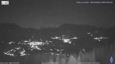 immagine della webcam nei dintorni di Canal San Bovo: webcam Lamon
