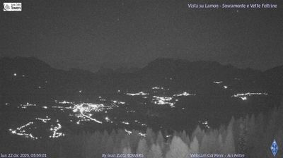 immagine della webcam nei dintorni di Canal San Bovo: webcam Lamon
