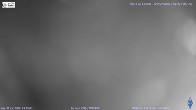 immagine della webcam nei dintorni di Tonadico: webcam Lamon